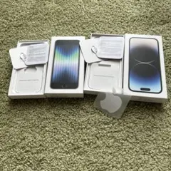IPHONE 14pro IPHONE SE 3 箱のみ　2個セット