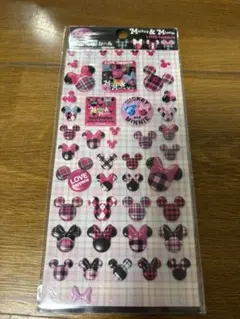 ぷっくりシール　ミッキー＆ミニー ディズニー