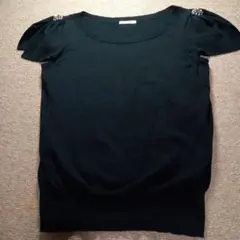 Ruby rivet 半袖ビジュー付サマーセーターのサムネイル
