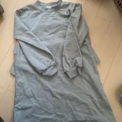 フリル付き長袖ワンピース 110サイズ ブランシェス