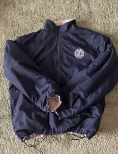 クティール ナイロンボアジャケット ネイビー