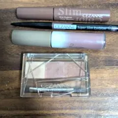 【廃盤品】セザンヌ ノーズ&アイブロウパウダー 04モーヴブラウン +おまけ