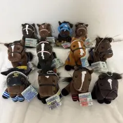 アイドルホース 競走馬ぬいぐるみ Sサイズ 12体まとめ売り JRA 競馬