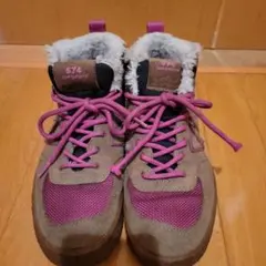 ニューバランス 574 ボア ハイカットスニーカー　24.5cm