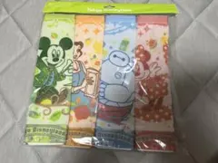 東京ディズニーリゾート ミッキー ミニー ベイマックス　ベル　タオル 4枚セット