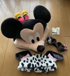 東京ディズニーリゾート グッズ4点 ファンキャップ/サングラス/ヘアバンド