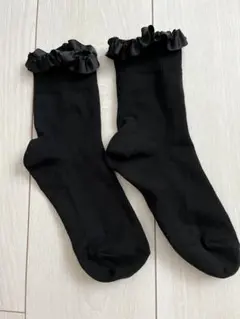 ブラックフリルソックスのサムネイル