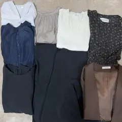 春服〜夏服　オフィスカジュアル　まとめ売り　9点