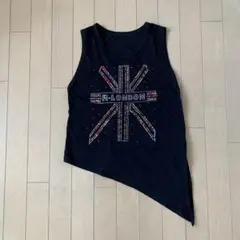 R-LONDON アールロンドン NEWイングランド タンクトップ ブラック