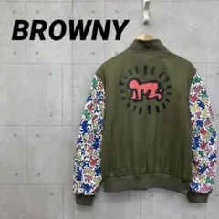 BROWNY ブラウニー WEGO キースへリング MA-1 L カーキ