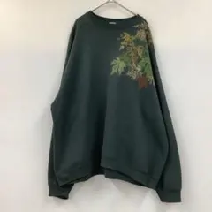 Wilson ウィルソン 刺繍 紅葉 スウェット トレーナー 90s メキシコ製のサムネイル