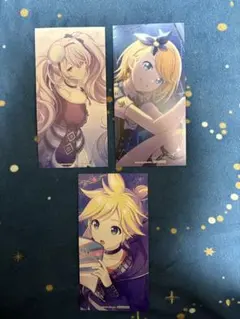 プロセカ アニメイト特典 箔押しイラストカード 4.5周年 VS