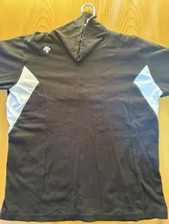 DESCENTE GOLF タートルネック 微起毛 ブラック Oサイズ