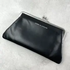COMME des GARCONS 財布 ポーチ がま口 キスクラスプ ブラックのサムネイル