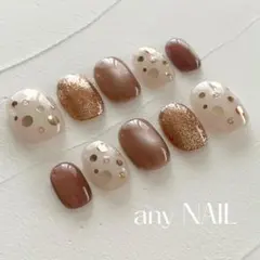 【サイズ変更無料】ネイルチップセット＊No.159