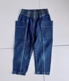 H&M デニムロングパンツ