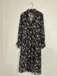 lovetoxic 花柄 長袖ワンピース M160