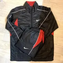 ナイキ NIKE ジャージ 黒 上下 Mサイズ y2k セットアップ