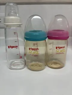 ピジョン　哺乳瓶３本セット