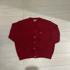 90s USA製　ラコステ　カーディガン