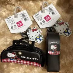 HELLO KITTY ミニボストンとリップケースのセット