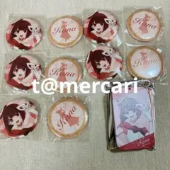 推しの子　展示会場限定品　有馬かな　ランダム缶バッジ10点とブリキ缶ケース