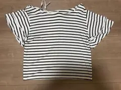 新品☆ROYAL PARTY ストライプ オフショルダー Tシャツのサムネイル