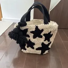 Lilas Campbell 星柄トートバッグ
