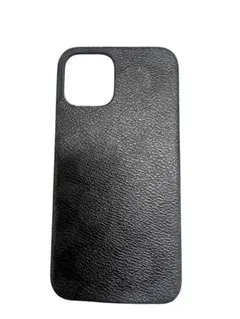 COACH 黒 レザー風 iPhoneケース　iPhone12 用ケース