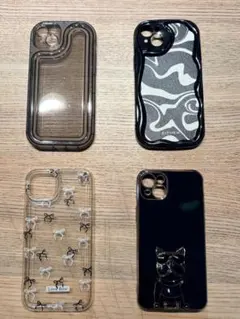 iPhone14 Plus スマホ　ソフトケース　　4点　まとめ売り