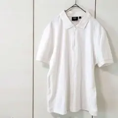 ユニクロ×セオリー エアリズム ホワイト ジッパーポロシャツ 春