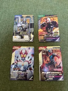 ガンバレジェンズカード　4種　パラレルあり