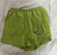 Nike ランニングショーツ ライムグリーン