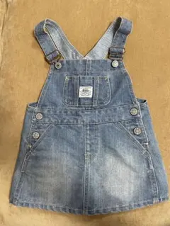 デニムオーバーオール サイズ80