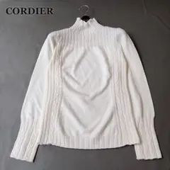 コルディア CORDIER ケーブル編みニット ハイネック 日本製 42のサムネイル