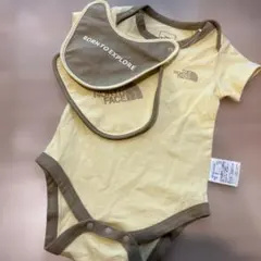新品　ノースフェイス　ロンパース　ベビー　80
