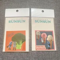 PUPPET SUNSUN パペットスンスン クリアステッカー