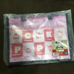 サンリオ　タイトーくじ　侍ジャパン　B賞 クリアトートバッグ