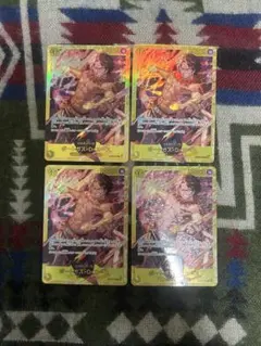 ワンピースカードゲーム エース SR 4枚セット