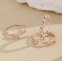 ゴールド リング 3点セット 新品