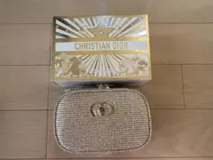 新品未開封★DIOR ディオール　ゴールド メイクポーチ