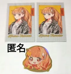 にじさんじ 雲母たまこ GRAY ACCENT カード ステッカー 匿名 たまこ