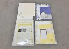 レターセット まとめ売り 4点セット