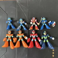 ロックマンエグゼ ロッキンアクション 5体セット フィギュア バンダイ