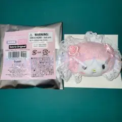 マイメロ シークレットヘアクリップ ホワイトフリル ロリータ サンリオ