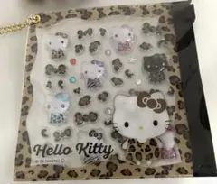 プチパーツ　キティ　シール　ポーチ