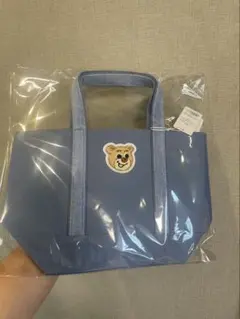 FEILER オールドテディ トートバッグ L ライトブルー 小 新品未使用