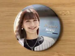 【M☆Splash!!】MIKU 缶バッジ■オンラインくじ■千葉ロッテマリーンズ