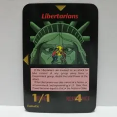 イルミナティカード　Libertarians　自由至上主義者のサムネイル