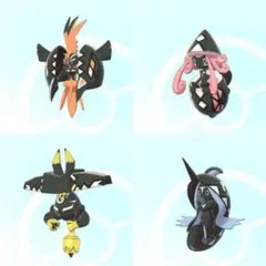 ポケモン サン ビビヨン全模様コンプ 色違いブイズ 4～7世代リボン